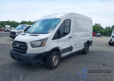 2020 Ford Transit z USA, uszkodzony, nr VIN 1FTBR1C87LKB23910